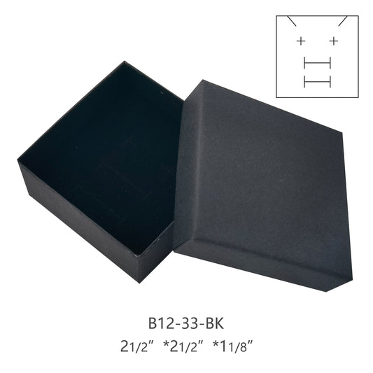 50Pcs Black Craft Fashion Jewelry Boxes（All in 1）