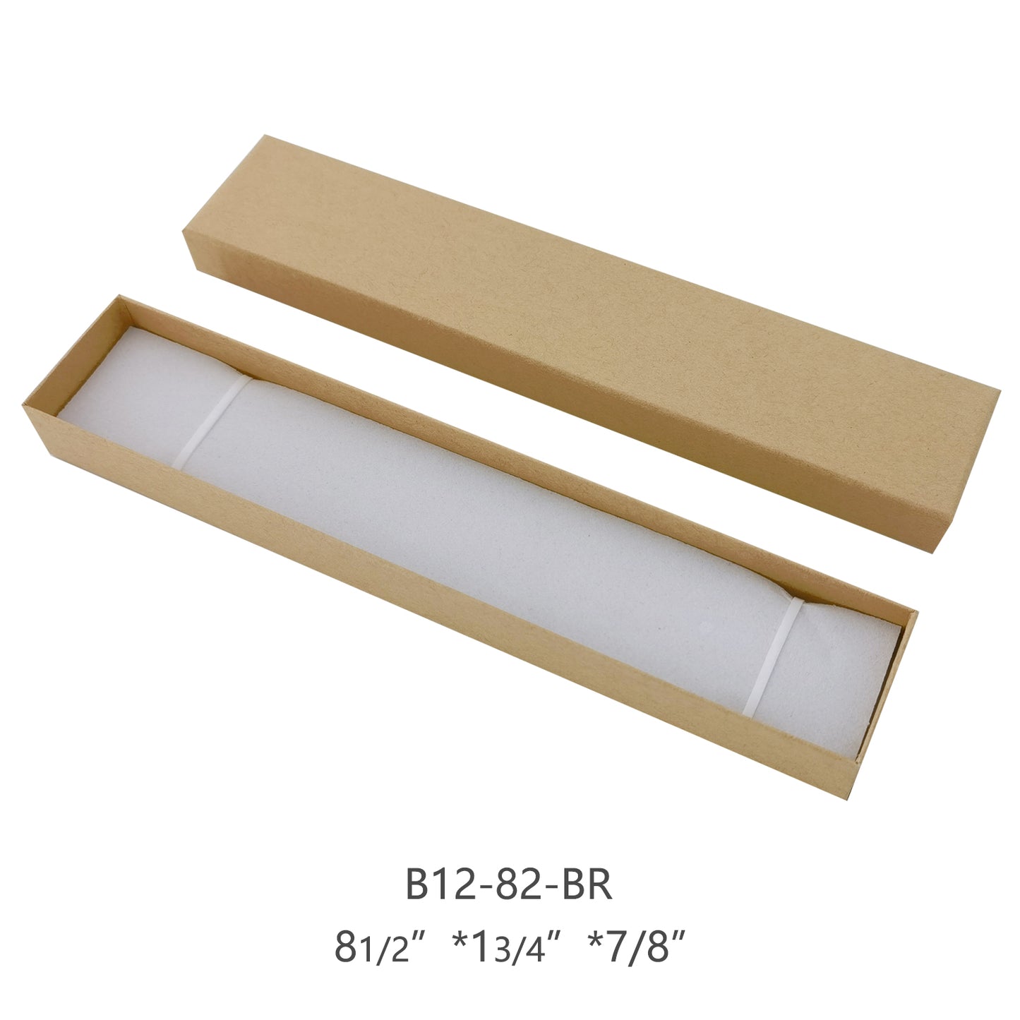 12Pcs Brown Craft Fashion Bracelet Boxes