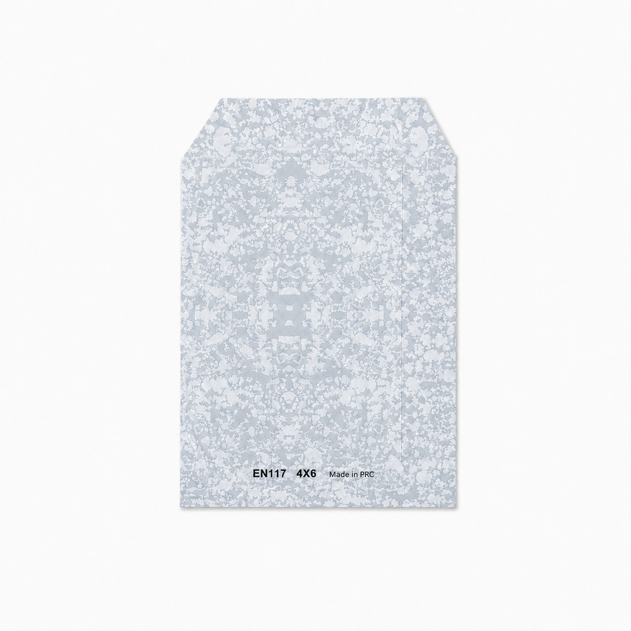 Silver Rose Self-Seal Jewelry Paper Envelopes – 4 × 6 in, 100 Pack