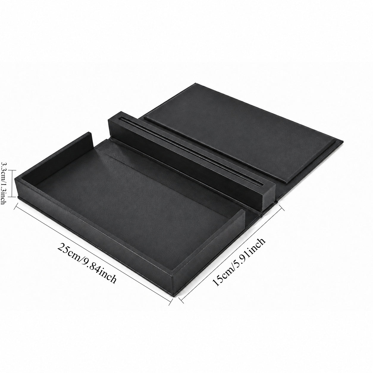 Black Book-Style Jewelry Display Tray Case – Foldable Sales Presentation | Jeweller Buy