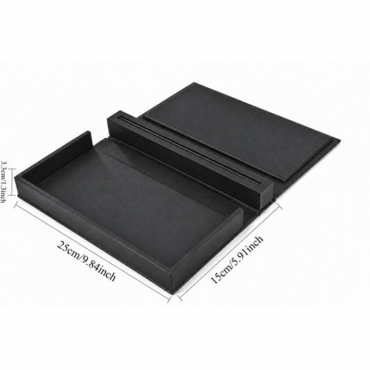 Black Book-Style Jewelry Display Tray Case – Foldable Sales Presentation | Jeweller Buy