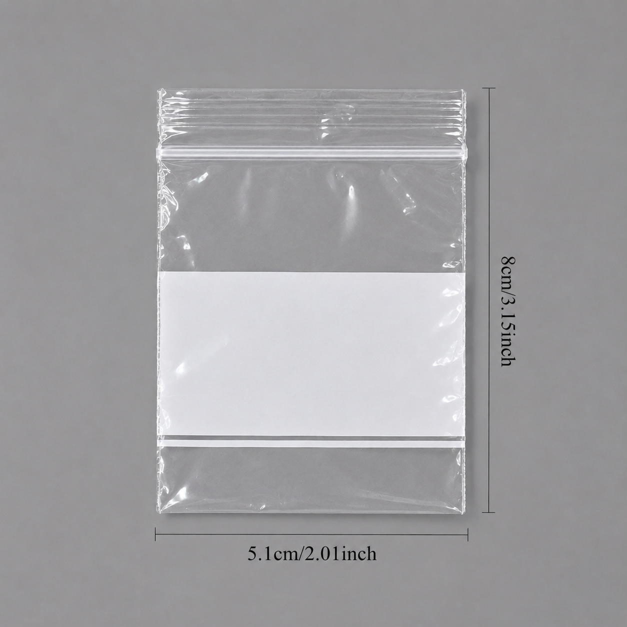 2" x 3" White Block Reclosable Jewelry Bags, 1000-Pack – Jeweller Buy