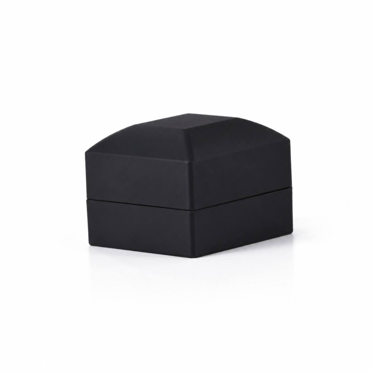 Black Plastic LED Ring Box with Velvet Interior – Jeweller Buy