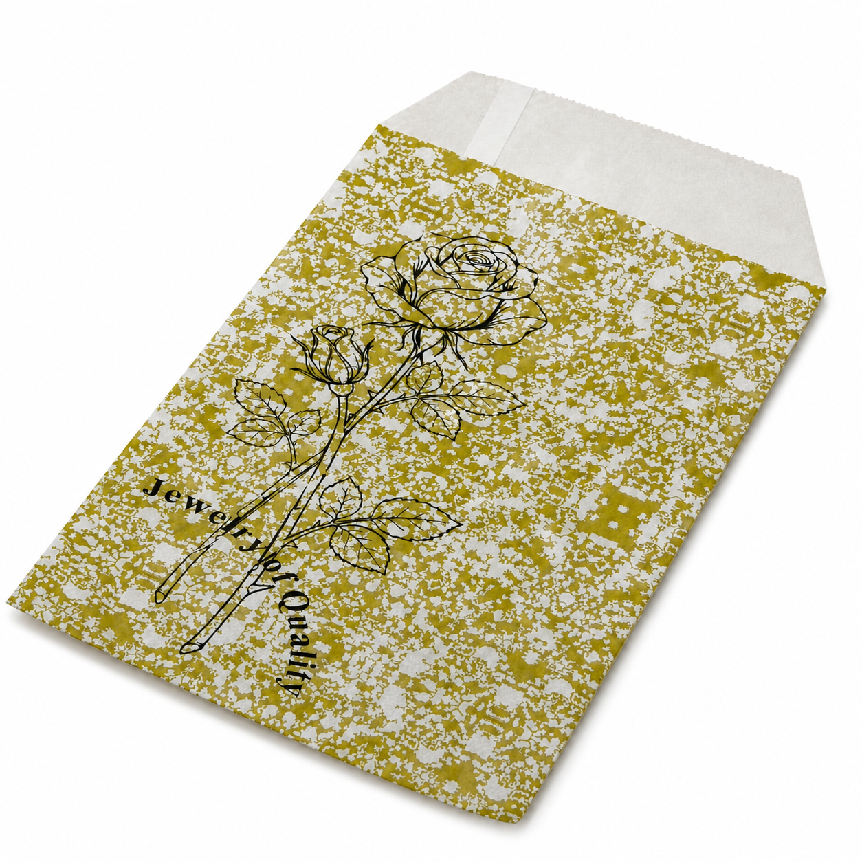 Golden Paper gift bag  Price For 100pcs ,6" x 9"