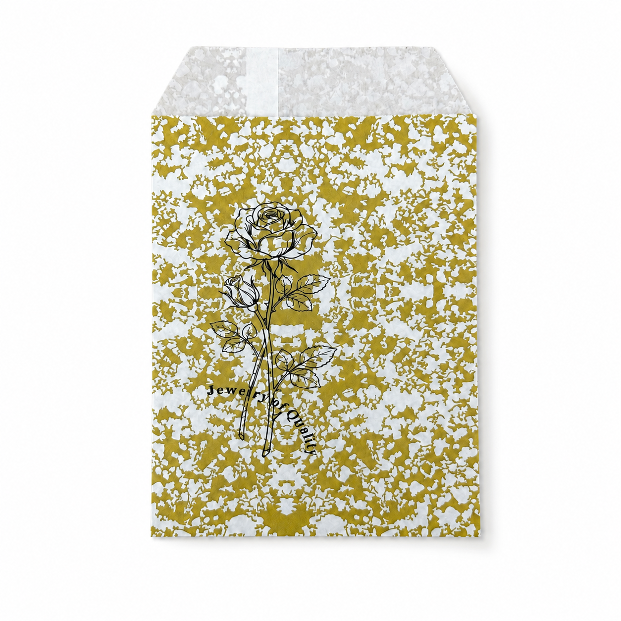Golden Paper gift bag  Price For 100pcs ,4" x 6"
