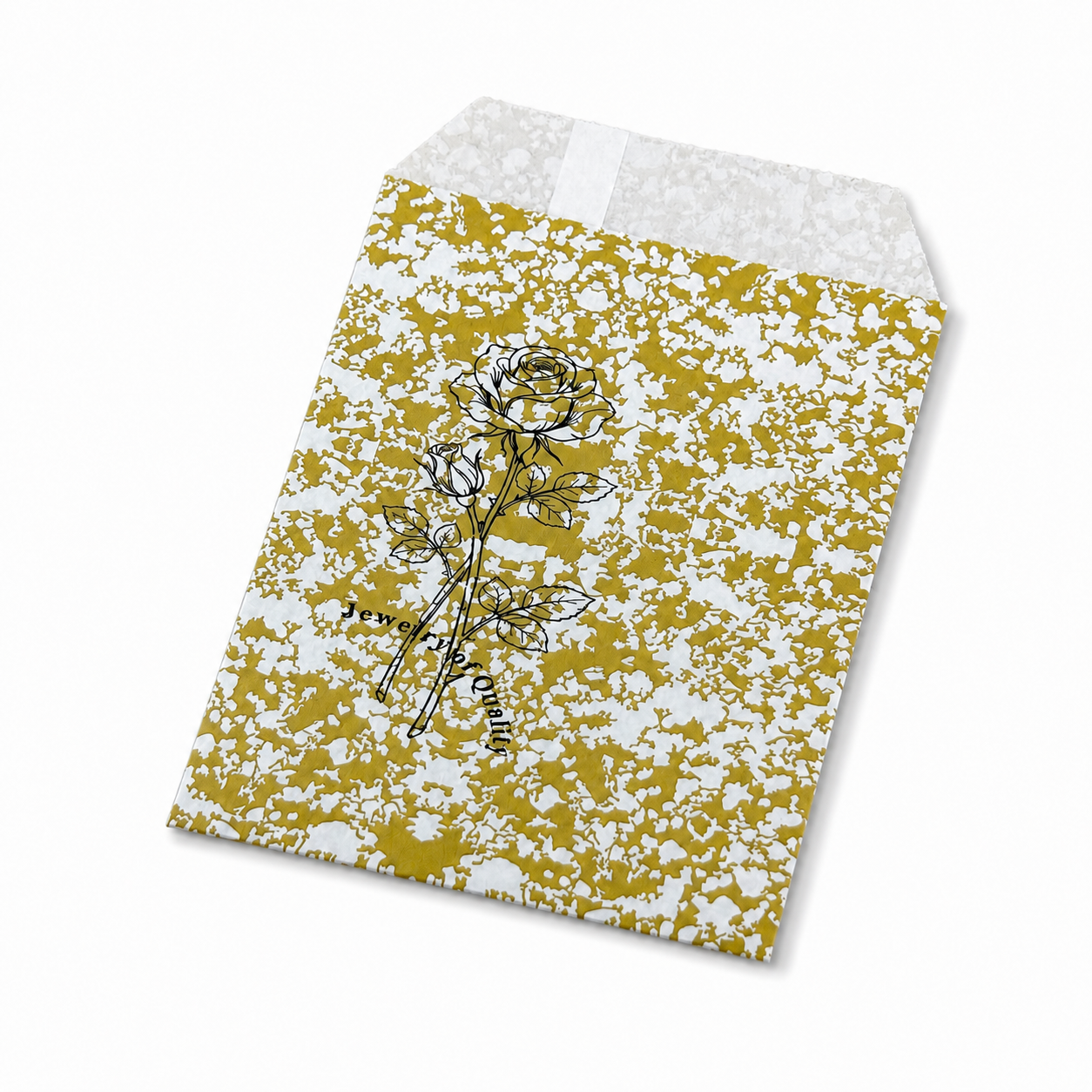Golden Paper gift bag  Price For 100pcs ,4" x 6"