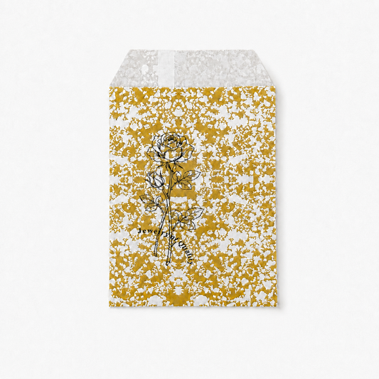 Golden Paper gift bag  Price For 100pcs, 4" × 6"