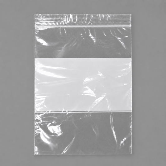 4" x 6" Clear Reclosable Jewelry Bags with White Write-On Block, 1000 Count – Jeweller Buy