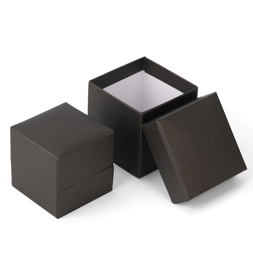 10PCS (LB28R-BK) Brown LED Light Ring Boxes