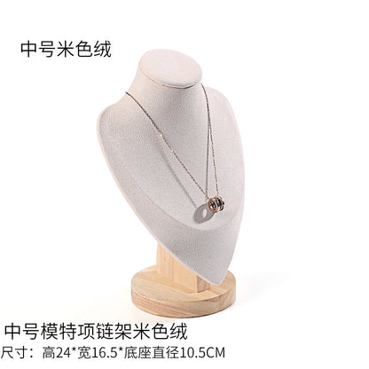 Jewelry display stand set display props ring necklace display stand neck jewelry model stall display set