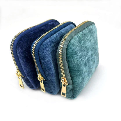 Portable Tassel Zipper Jewelry Bag