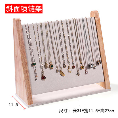 Jewelry display stand set display props ring necklace display stand neck jewelry model stall display set