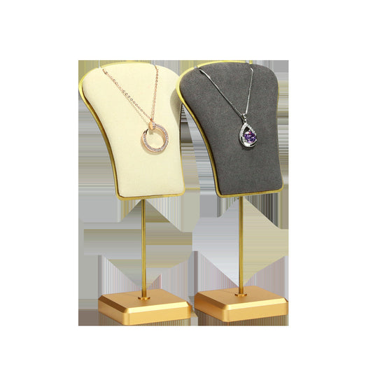Microfiber Vertical Necklace & Pendant Display Stand