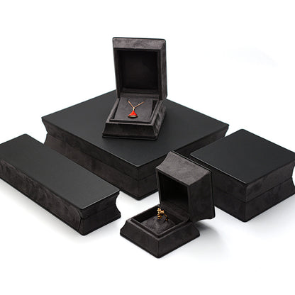 Waist jewelry packaging box PU leather ring box pendant earrings bracelet box jade ancient method packaging box