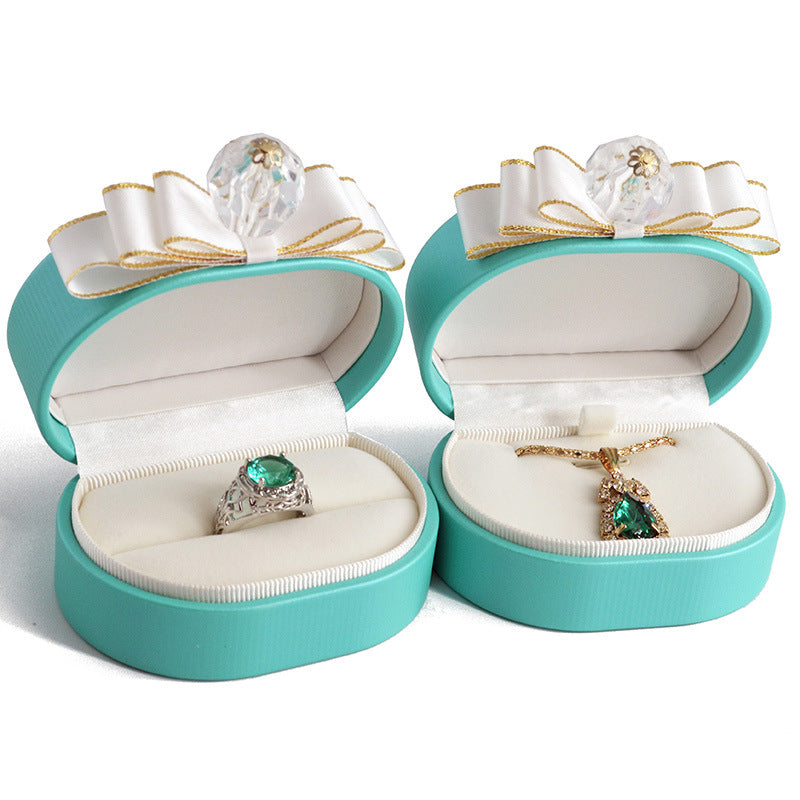 New PU Imitation Leather Jewelry Box