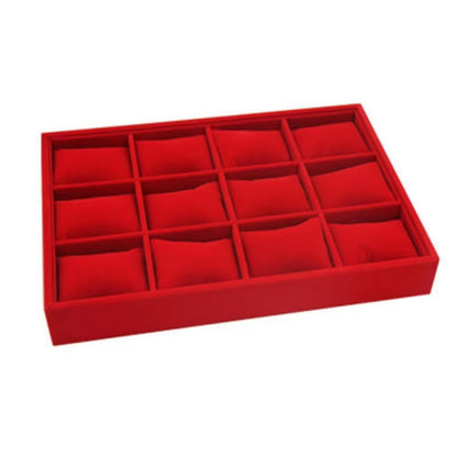Red Flannel Jewelry Tray