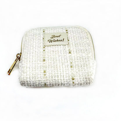 Portable Tassel Zipper Jewelry Bag