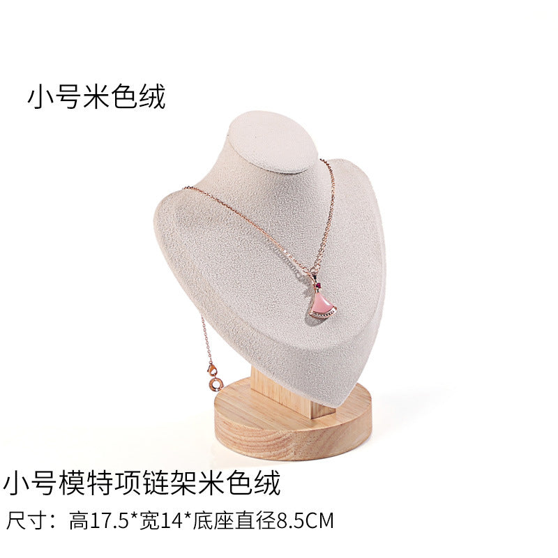 Jewelry display stand set display props ring necklace display stand neck jewelry model stall display set