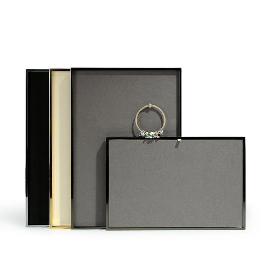 Premium Microfiber Jewelry Display Tray for Watch, Glasses & Accessories Organizer