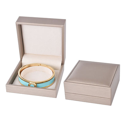 6 Pcs (P06BA-C) Champagne PU Bangle Boxes