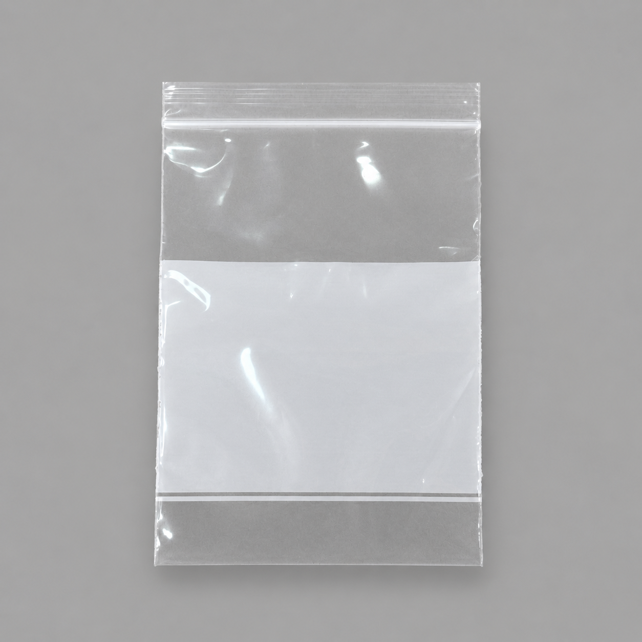 Plastic Zip Bags with White Block Price For 1000pcs ,3" x 4"