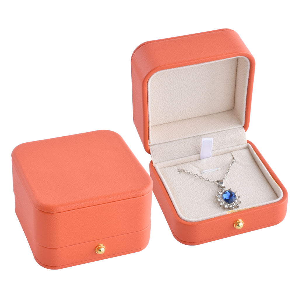 Caja colgante de PU con esquinas redondeadas