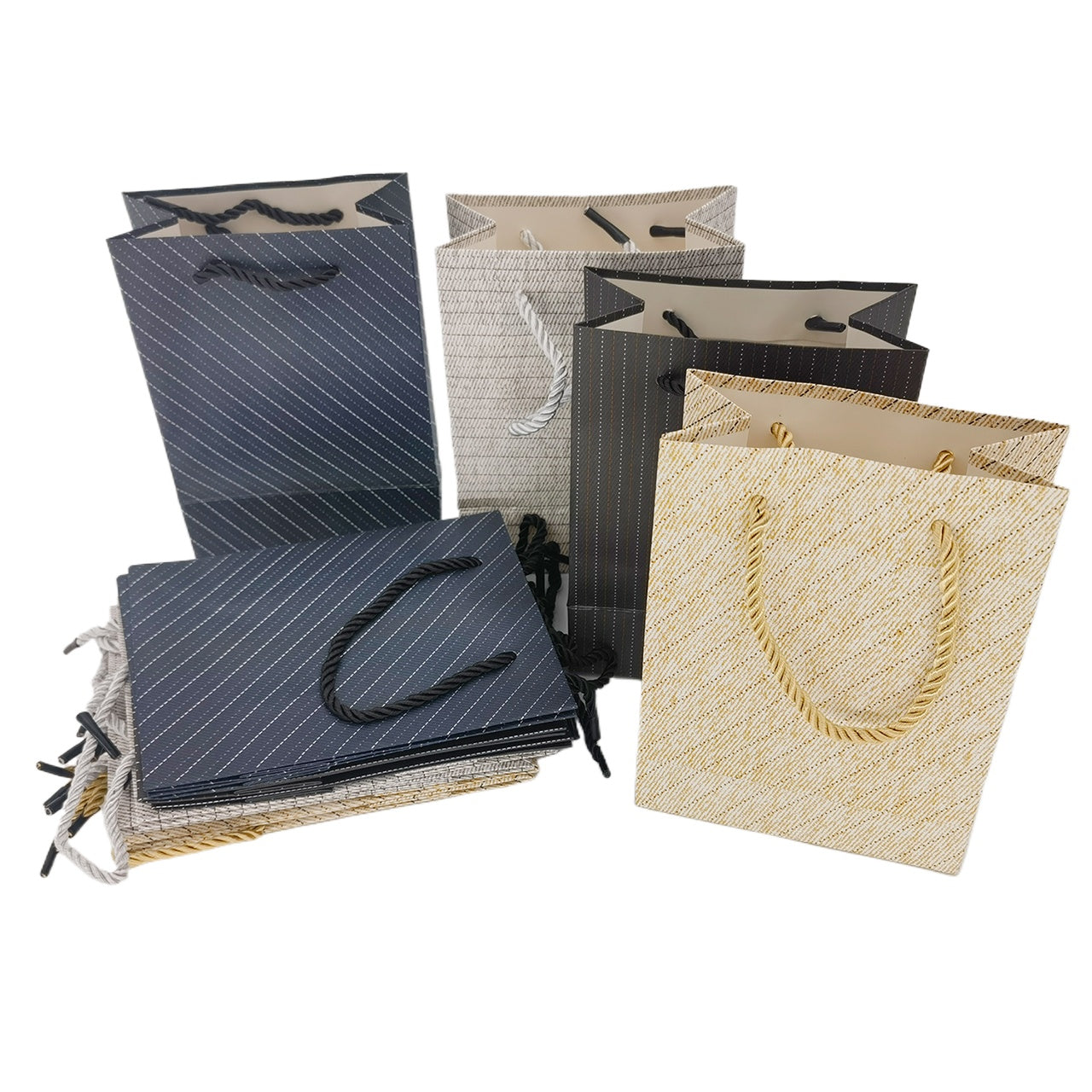 12 pcs High Quality Beautiful Multi-color Gift Bags