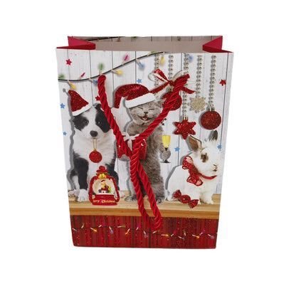 12 pcs Christmas Holiday Paper Gift Bags
