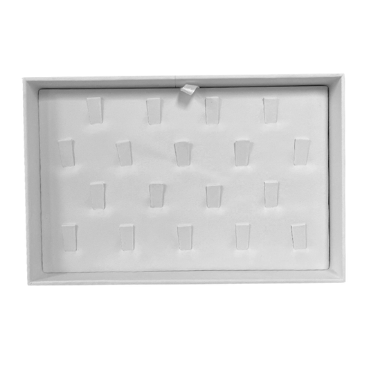 Bandeja de exhibición de reloj de pulsera gris