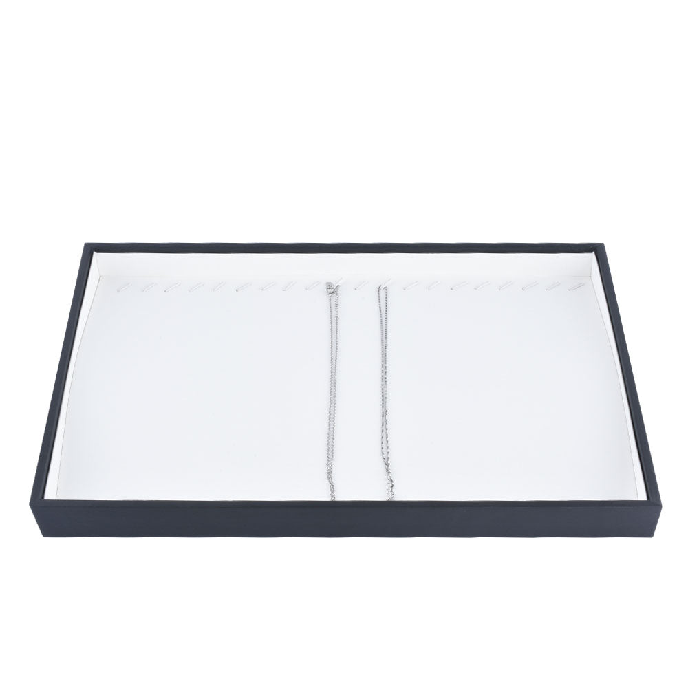 화이트 브레이슬릿 목걸이 디스플레이 트레이