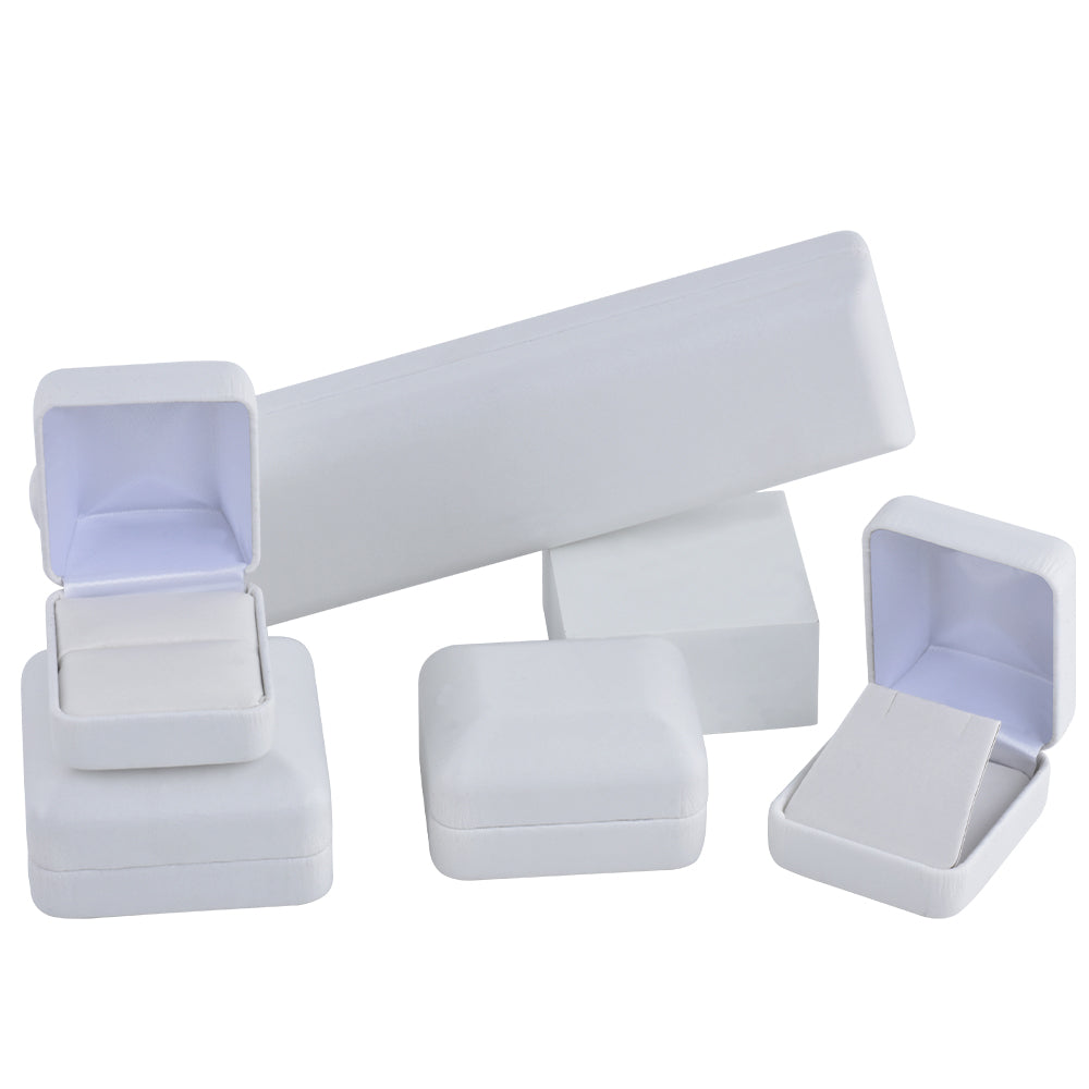 Cajas para pulseras, 8 2/3" x 2 1/6" x 1 1/4", precio por 6 unidades