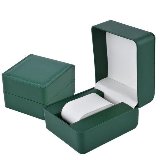 Cajas para un solo reloj de PU verde