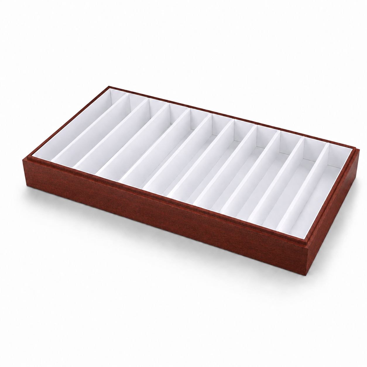 White 11-Slot Wooden Bracelet Organizer Tray – Jeweller Buy