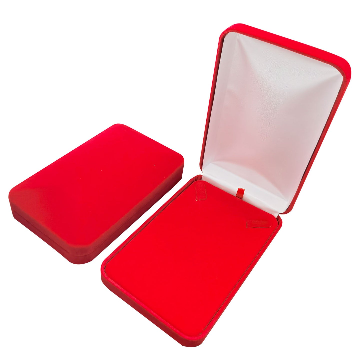 6PCS (YN7-RD) Red Velvet  Necklace Boxes