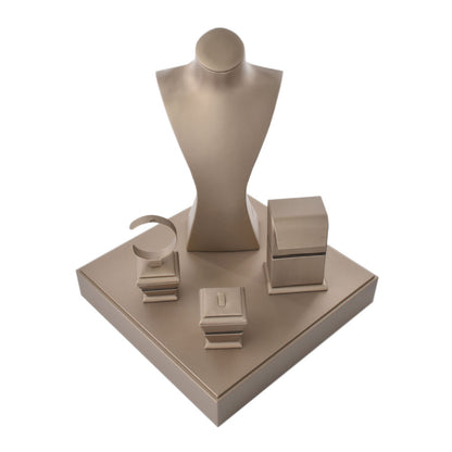 회색 팔찌 시계 디스플레이 트레이