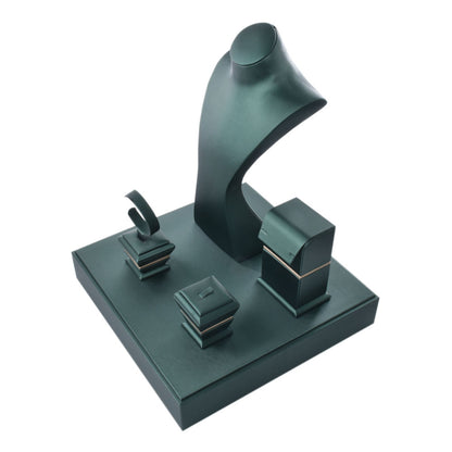 회색 팔찌 시계 디스플레이 트레이