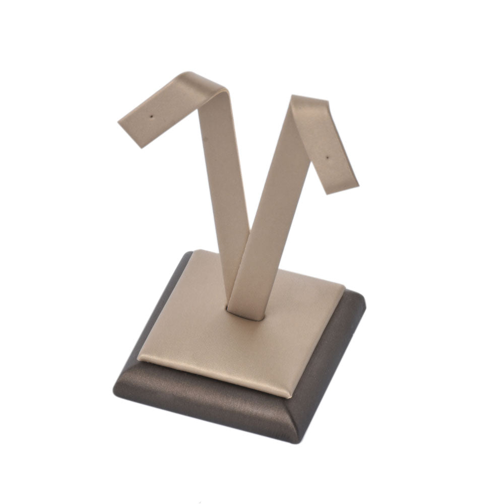 회색 팔찌 시계 디스플레이 트레이