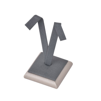 회색 팔찌 시계 디스플레이 트레이