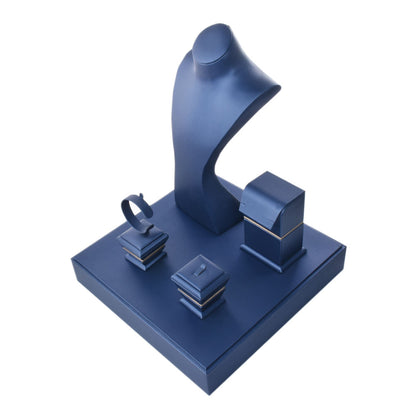 회색 팔찌 시계 디스플레이 트레이