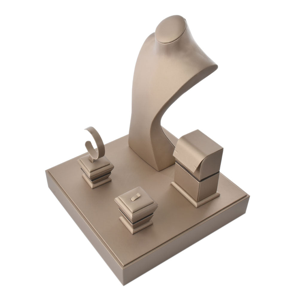 회색 팔찌 시계 디스플레이 트레이