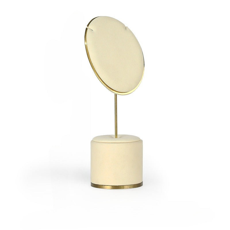 Metal Jewelry Display Stand for Necklaces & Rings