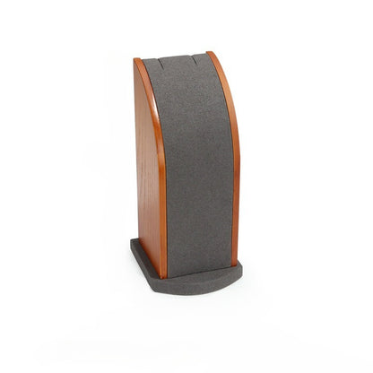Solid Wood Curved Necklace Display Stand