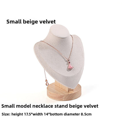 Jewelry display stand set display props ring necklace display stand neck jewelry model stall display set