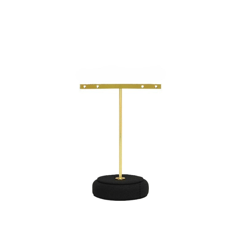 High-end Black Microfiber Jewelry Display Stand