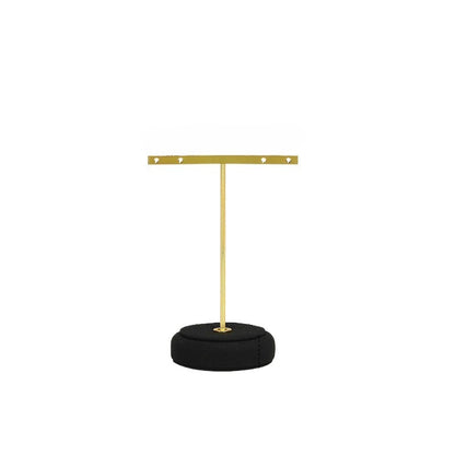 High-end Black Microfiber Jewelry Display Stand