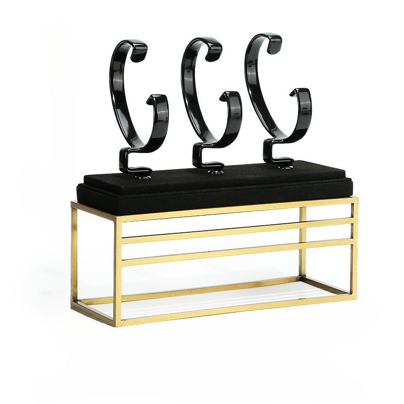 Luxury Watch Display Stand Complete Watch Display Set for Window & Live Streaming