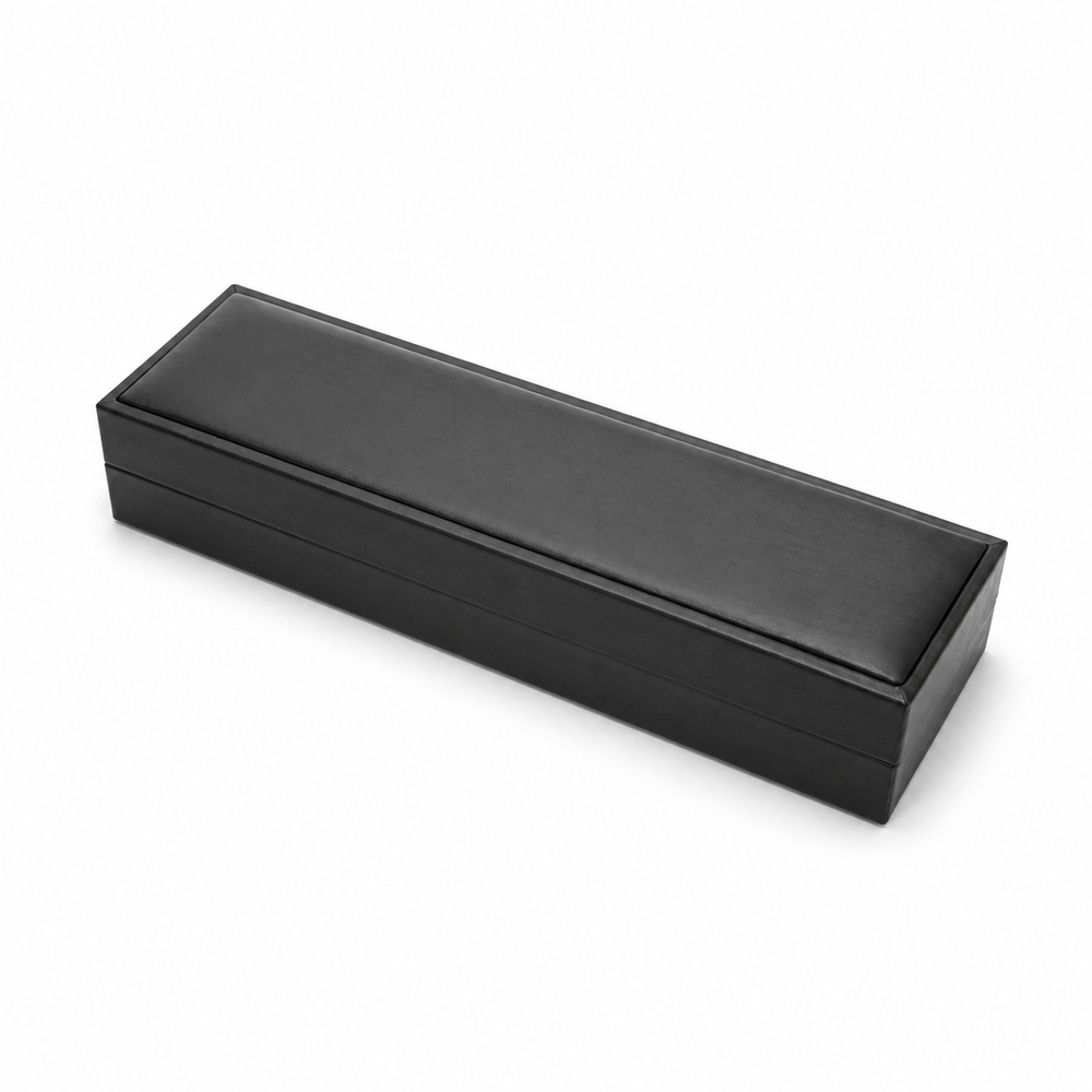 bracelet box - 12 Black Bracelet Boxes P06BR-BK BK open view