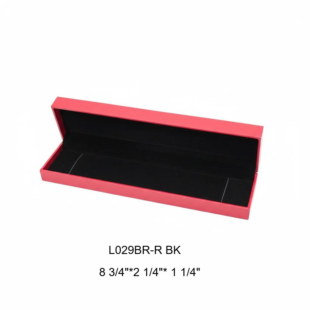 bracelet box - 8pcs Red Bracelet Boxes L029BR-R front view