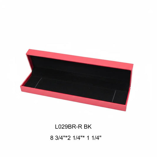 bracelet box - 8pcs Red Bracelet Boxes L029BR-R front view
