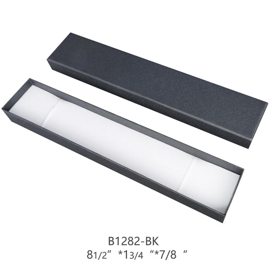 bracelet box - 12pcs Black Bracelet Boxes B12-82-BK BK BK front view